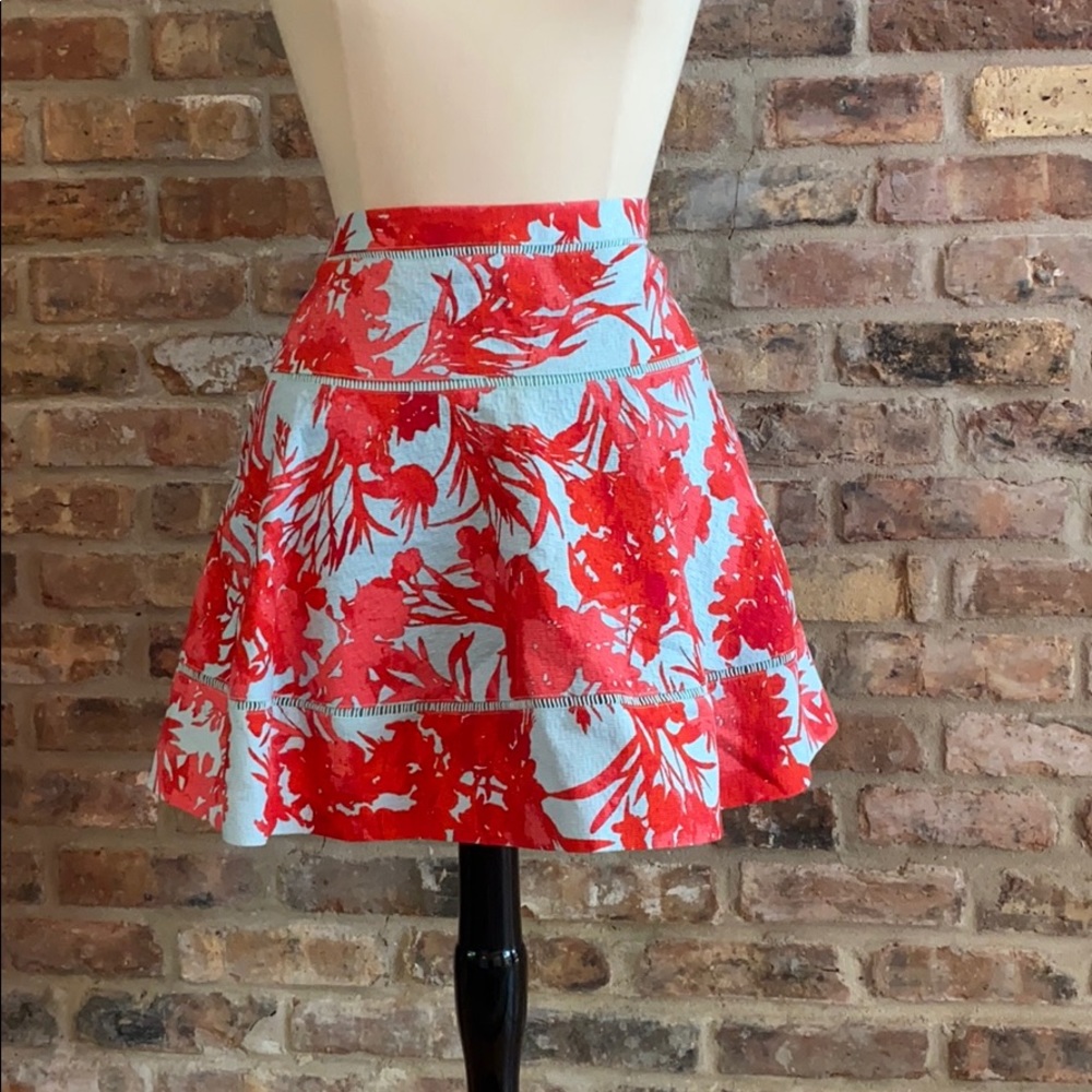Floral Banana Republic Skirt